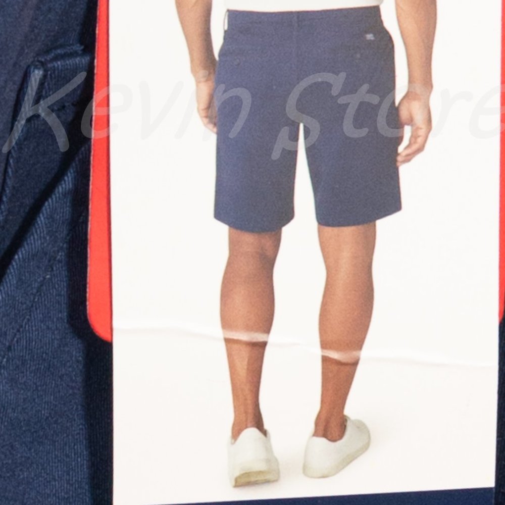 NAVY NWT Men flat front short CHAPS - Picture 7 of 8